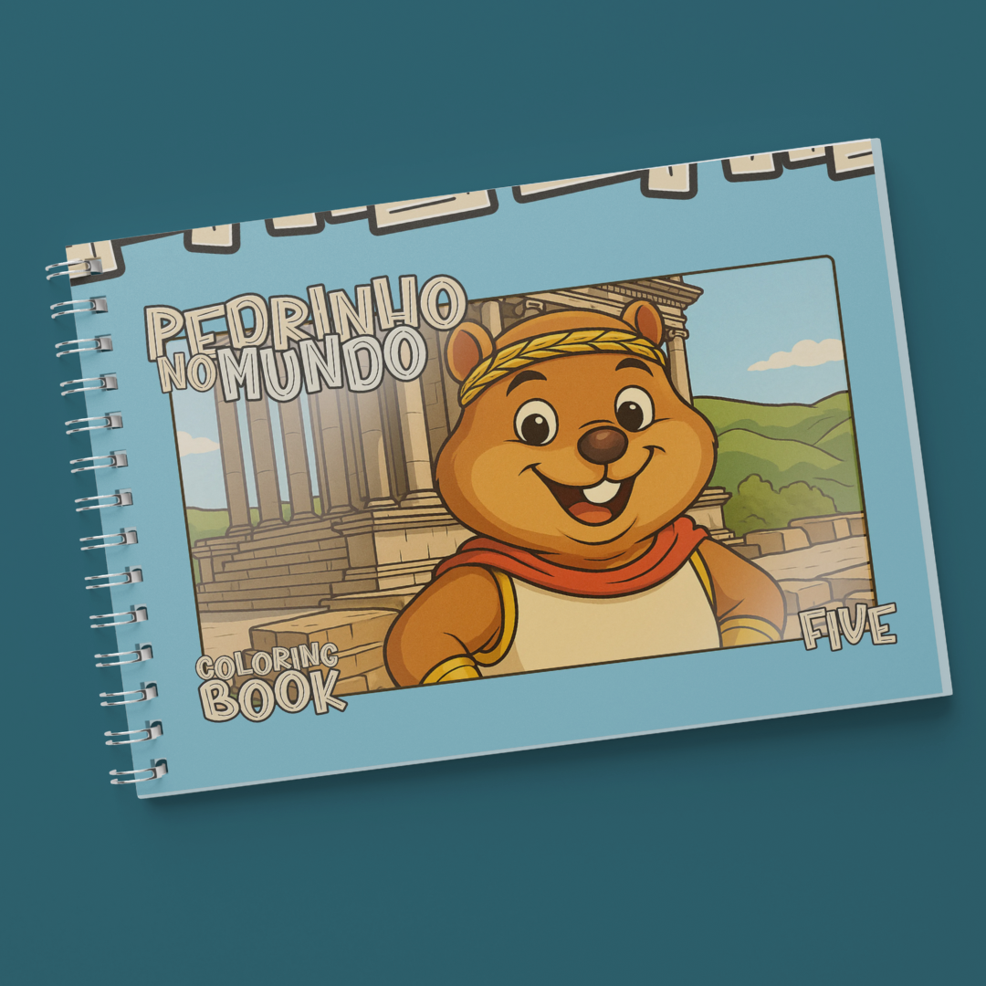 Livro de colorir oficial do Pedrinho - Coloring Book